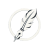 DALL·E 2025-03-04 23,12,29 - A minimalist white logo design for a content writing service with a transparent background, The logo should be identical to the previous design, featu_processed-Photoroom
